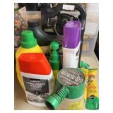 Mixed Garage Chemicals Lot