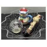 Wire Christmas Tree Basket & More