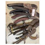 Mixed Vintage Pruners