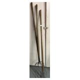 Mixed Lot; VIntage Rakes