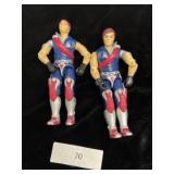 1985; G.I.Joe; Tomax & Xamot Guard Commanders