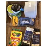 Mixed Craft Lot; Crayons and More