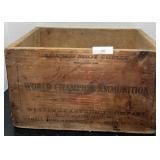 Western World Champion Ammunition Crate