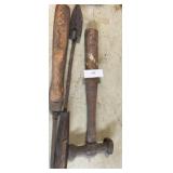 (3) Vintage Hand Tools; Hammer & More