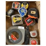 Mixed Tools; Tape Measurers and More