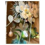 Mixed Metal Garden Decor