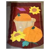 4x6 Garden Flag; Fall / Pumpkin