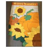 4x6 Garden Flag; Happy Harvest