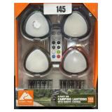 Camping Lanterns; LED; 4 Pack
