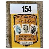 Cutty Sark; The Real McCoy Playing Cards