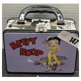Vintage Metal Betty Boop Lunch Box