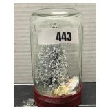 Hand Made Ball Mason Jar Snow Globe