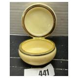Genuine Alablaster Trinket Holder