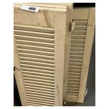 Set of wooden shutters