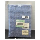 Blue Vinyl Tablecloth