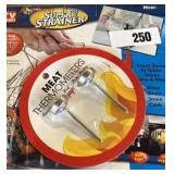 Super Strainer / Meat Thermometers