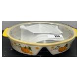 Temptations Divided Baking Pan w/ Lid