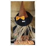 Outdoor Halloween Witch Decor