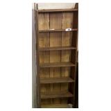 Tall Wooden Book Shelf