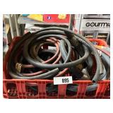 Lot of Mixed Tubing w/ Soda Crate