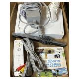 Wii Game Console w/ one Controller and More