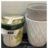 Mixed Planters; 3 Pc Planter and More