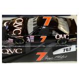 Vintage QVC # 7 Diecast Nascar Car