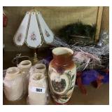 Mixed Lot; Touch Lamp; Mason Jars & More