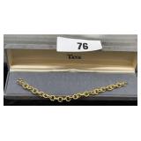 Vintage Costume Jewelry; Chainlink Bracelet
