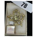 Vintage Snowflake Pin & More