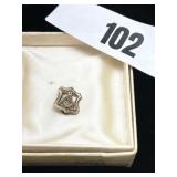 Vintage Masonic Gold Toned Pin