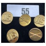 Vintage US Army Artillery Insignia & More