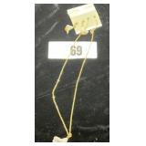 Vintage Costume Jewelry; Necklace / Earrings