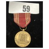 WWII US Army Good Conduct Medal Lapel