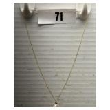 Vintage Costume Jewelry; Faux Pearl Necklace