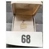 14k Gold Extra Special Sister Pendant