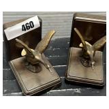 Mallard Duck Brass Book Ends