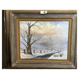 26.5*22.5; John F. Timney Painting