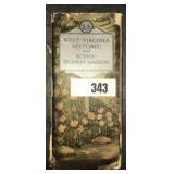 Vintage WV Historic & Scenic Highway Markers Book