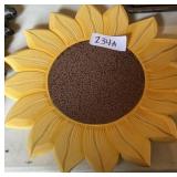 Wooden Sunflower; Lazy Susan