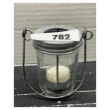 Vintage Caged Candle Lantern