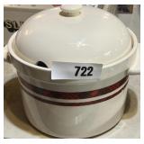 Small Stoneware Pot w/ Lid