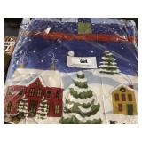 Winter Themed Quilted Blanket