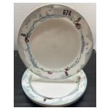 Vintage Corelle Light House Plates
