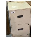 2 Drawer File Cabinet