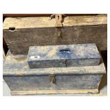 Vintage Wooden Tool Boxes