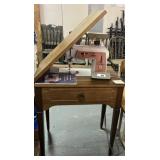 Vintage Singer Sewing Machine Table