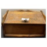 Vintage Wooden Bread Box