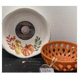 12" Modern Farmhouse Serving Bowl & More