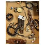 Mixed Costume Jewelry; Bracelets & More